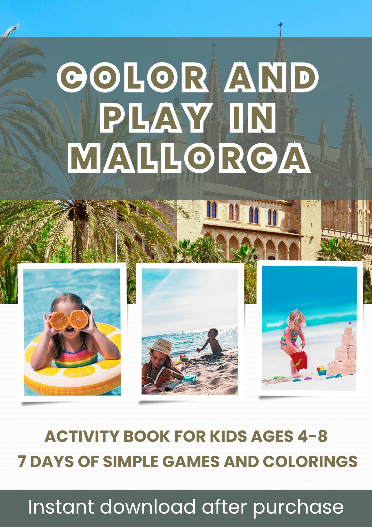 Coloring book 4-8 year old