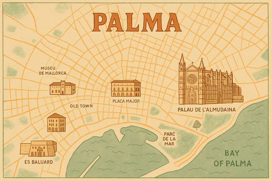 Map over Palma