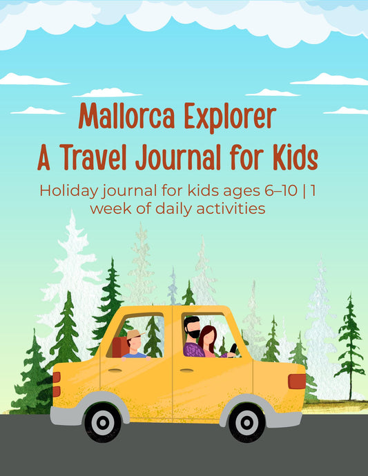 Mallorca Explorer: A Travel Journal & Coloring Book for Kids (Ages 6–10)